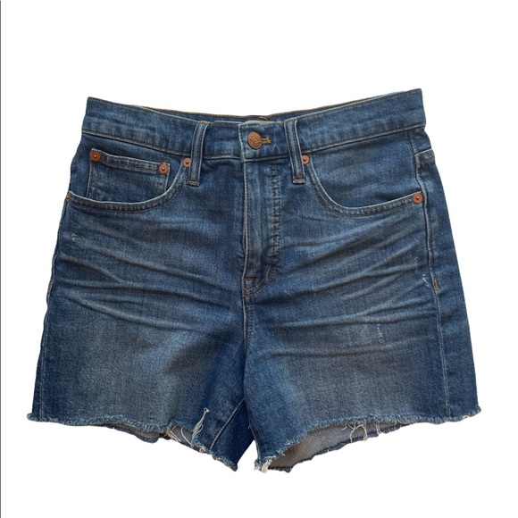 MADEWELL cut off denim shorts size 25 - Picture 1 of 3